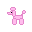 Pink poodle