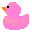 Rubber Duckie Pink