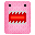 Domo Squared Pink