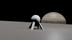 a landing on callisto