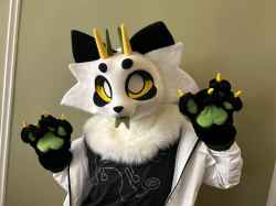 needlefelt fursuit head :)