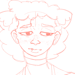 A Wip drawing of an old oc i found on a random flashdrive i necer thought i would see again