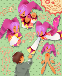 clinical trial x NiGHTS fanart :]