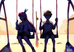 Omori fanart - Sundown