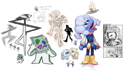 deltarune drawings ×2