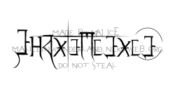 Evanescence logo in Keposhka/MCR alphabet