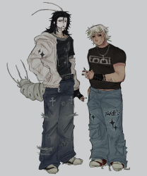 two broke bums,,,,