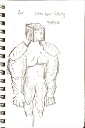 Dump of the Concept Art for my scrapped Survival Horror Game because I like the art ×2