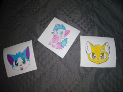 Homemade Stickers!