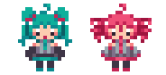 [GIF] Tiny Miku   Teto