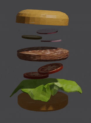 *rotates your burger*