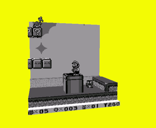 Super Mario Land 2 Diorama