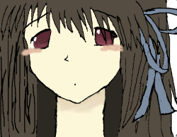 Tohno Minagi in Tux paint! (woww)