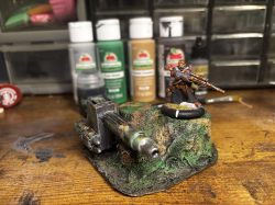 DIY war cannon terrain ×2