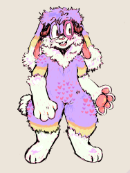 ghost fursona design commission.png