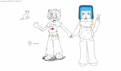 Something i made with a freind on whiteboardfox :3