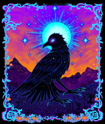 Ominous Raven