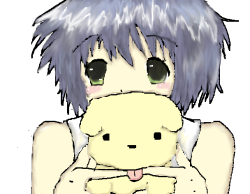 Kano Kirishima and Potato!!! ＼(￣▽￣)／