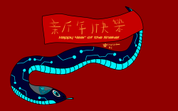 Happy Year of the Snake! ×2