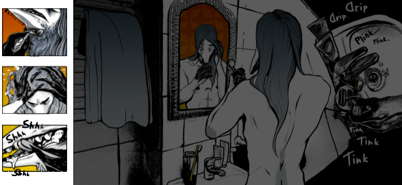 New comic page for https://twosidednoose.neocities.org/