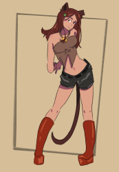 Kitty Cat with da red boots