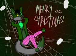 Merry Webmas and a sticky New Year~ :3