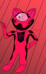 Melody takes to the track!