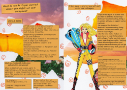 Barbie learns workers rights zine - UK ×6