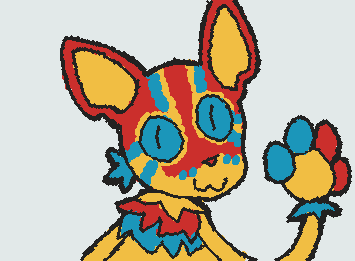 Limette in Wigglypaint