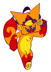 drew my little cat thing