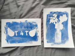 My first cyanotypes