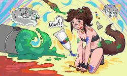 Puppy Girl Artist