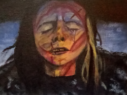The Creature on Acrylic