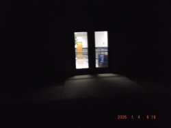 dark school doors