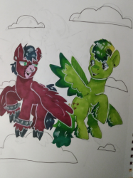 Half-Finished MLP Art