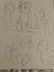 MLP doodle page