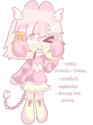 melly !! (an old oc, redrew her recently)