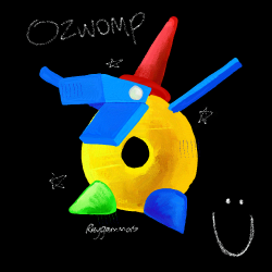 I made ozwomp fanart in uhh heavypaint its mid