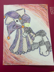 Dimentio Piece I Made In Class
