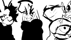 Some older-ish drawings of mine ×3