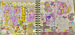 Sketchbook page from March