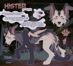 Hister ref sheet