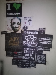 Screamo collage