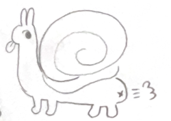 Farting snail