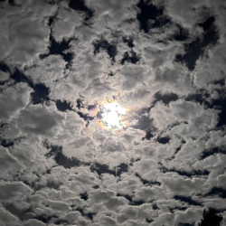 a winter sky