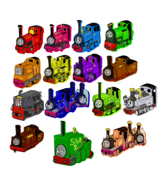 Skarloey Railway Character Doodles