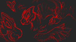 Lugia Doodles