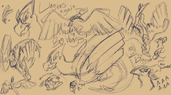 Lugia Doodles (Again)
