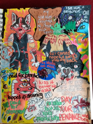 Shitty Poetry over POSCA
