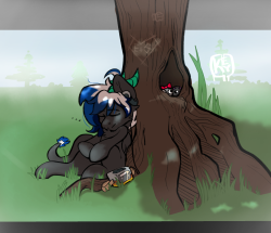 Relaxing shade